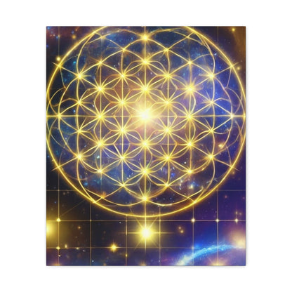 Sacred Geometry Art Canvas Ed. 73