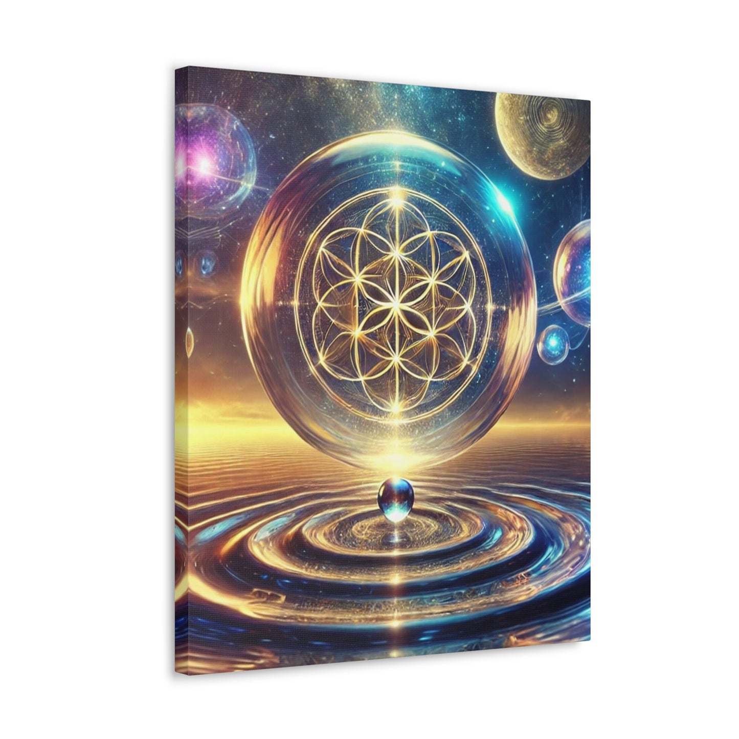 Sacred Geometry Art Canvas Ed. 24