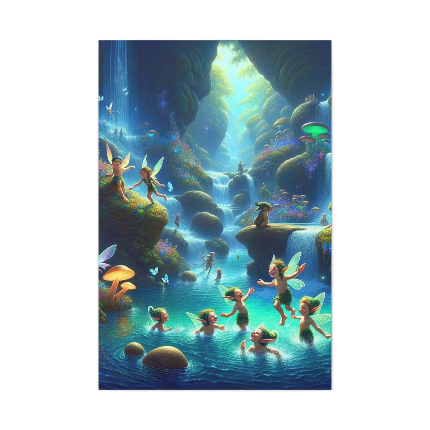 Elf Adventures Art Canvas Ed. 1