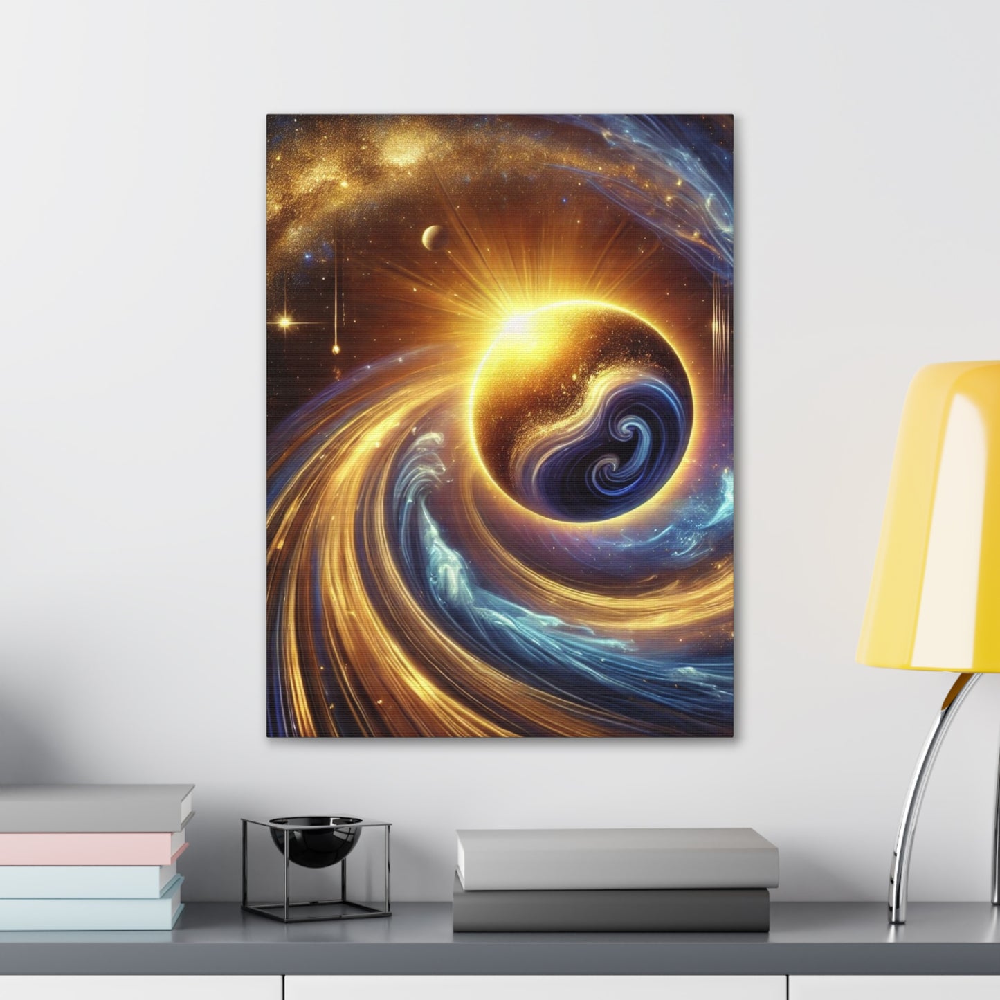 Energetic Orbs Art Canvas Ed. 17