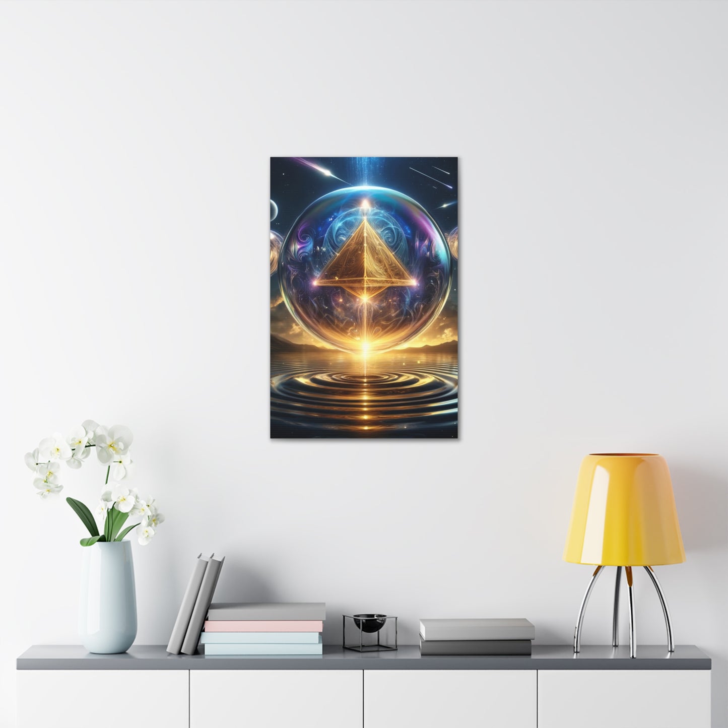 Sacred Geometry Art Canvas Ed. 32