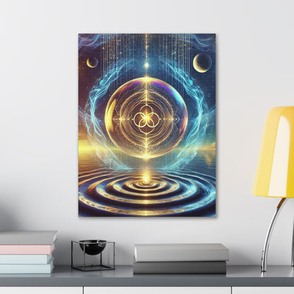 Sacred Geometry Art Canvas Ed. 30