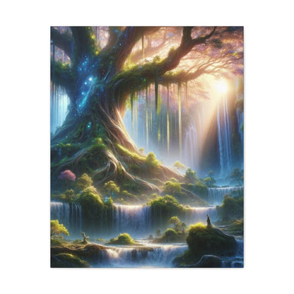 Trees of Light Art Canvas Ed. 1