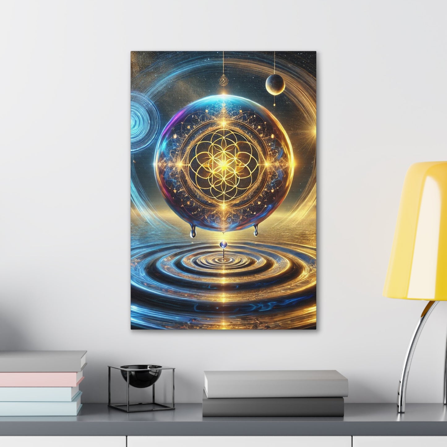 Sacred Geometry Art Canvas Ed. 25