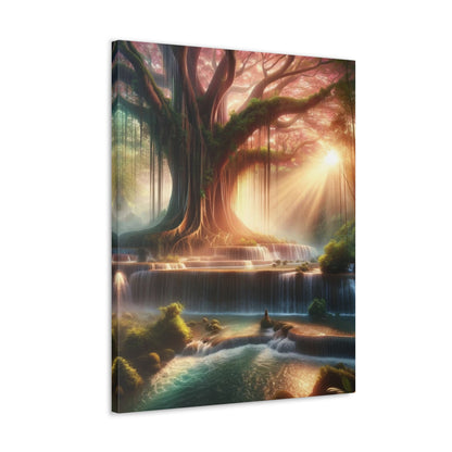 Trees of Light Art Canvas Ed. 23