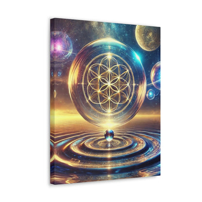 Sacred Geometry Art Canvas Ed. 23