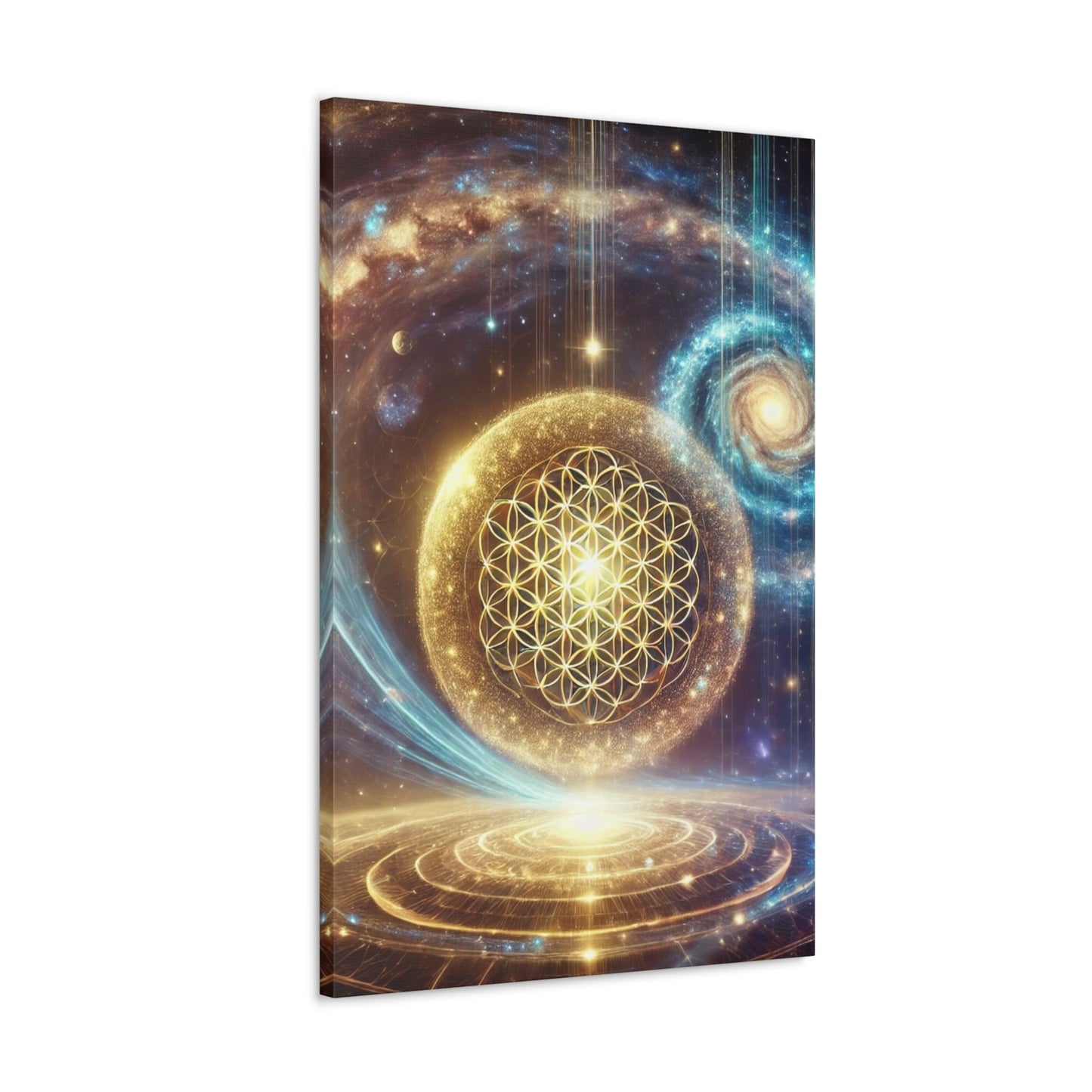 Sacred Geometry Art Canvas Ed. 58