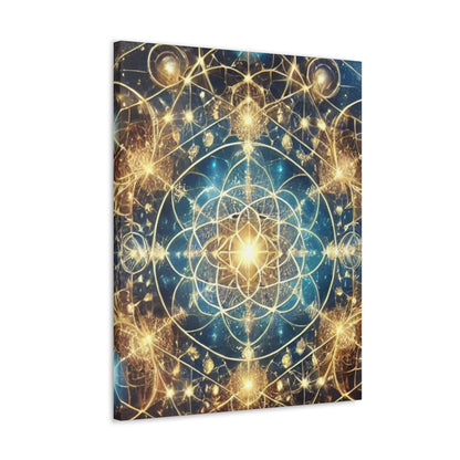 Sacred Geometry Art Canvas Ed. 70