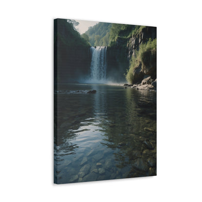 Majestic Waterfalls Art Canvas Ed. 8