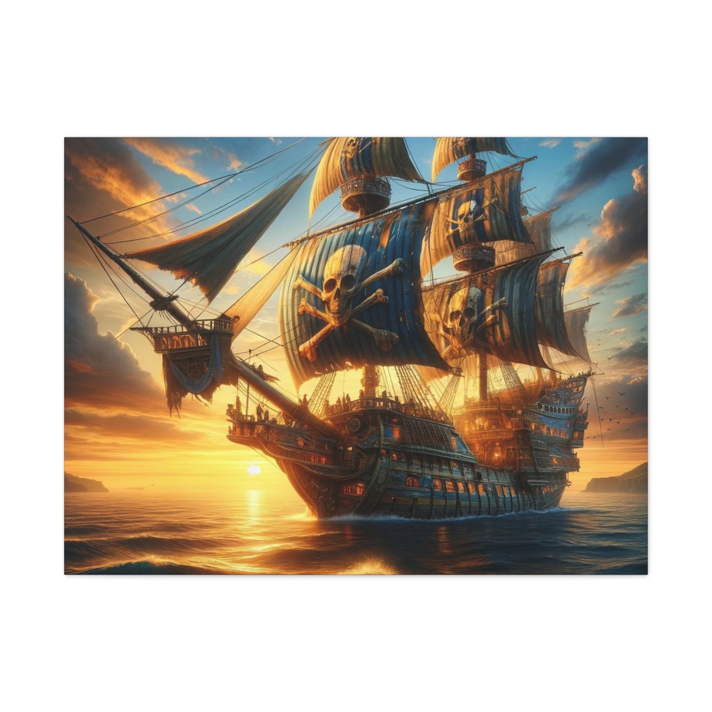 Voyage & Conquest Art Canvas Ed. 7