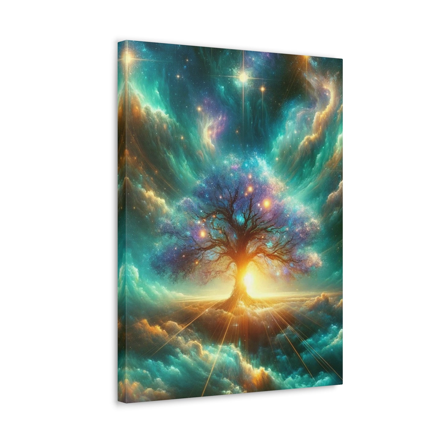 Trees of Light Art Canvas Ed. 16