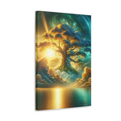 Trees of Light Art Canvas Ed. 3