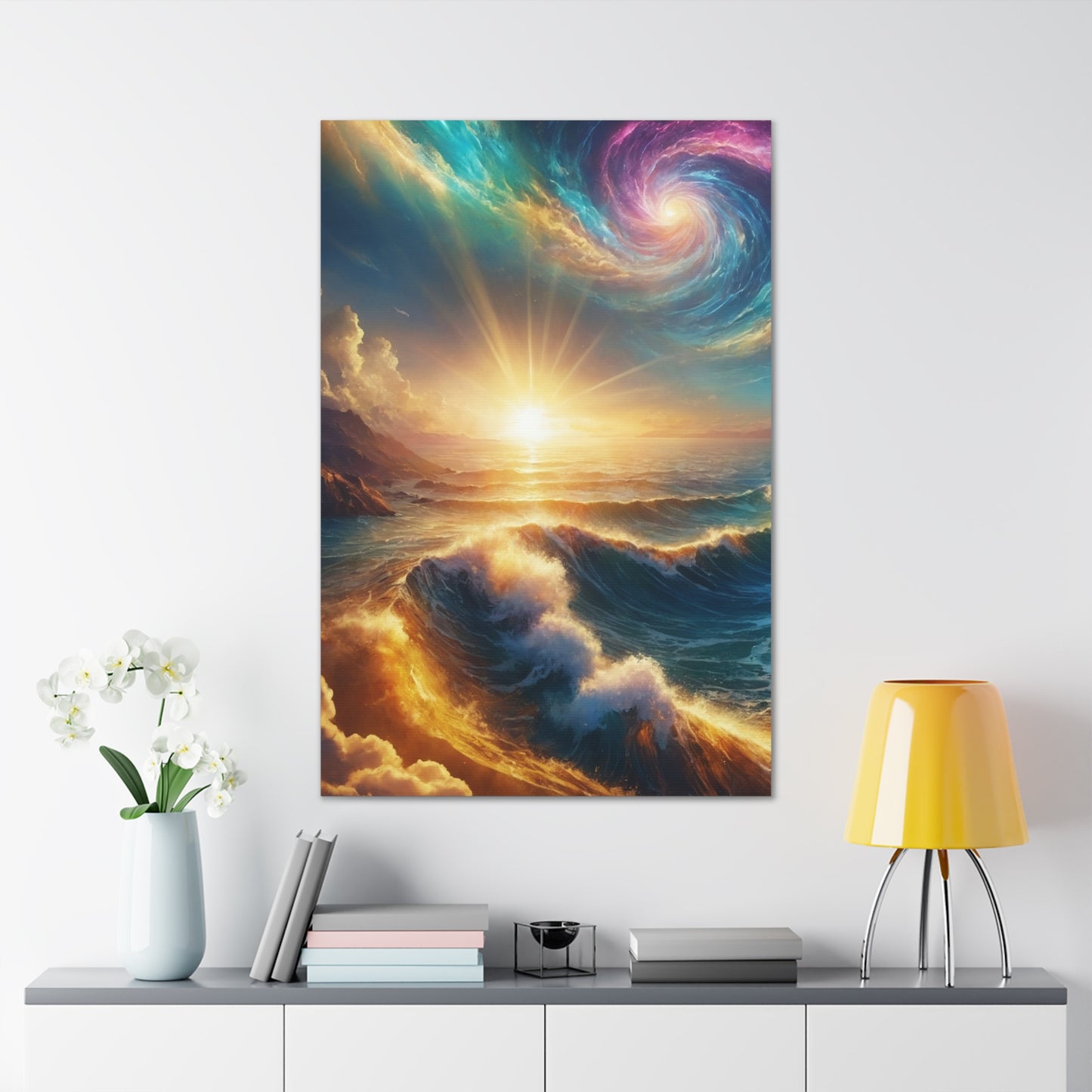 Serene Ocean Art Canvas Ed. 18