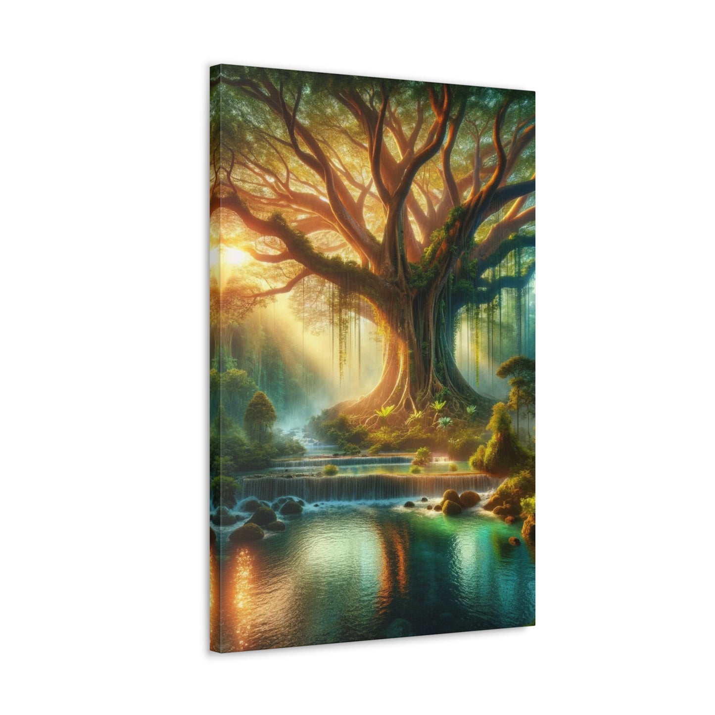 Trees of Light Art Canvas Ed. 19