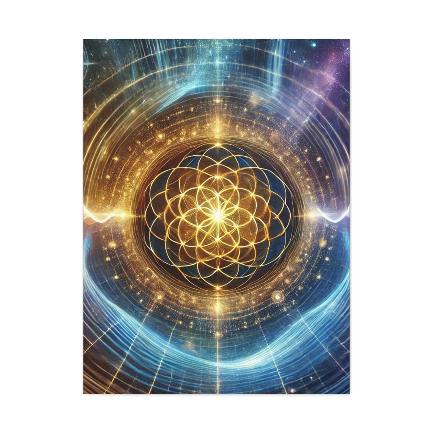 Sacred Geometry Art Canvas Ed. 6