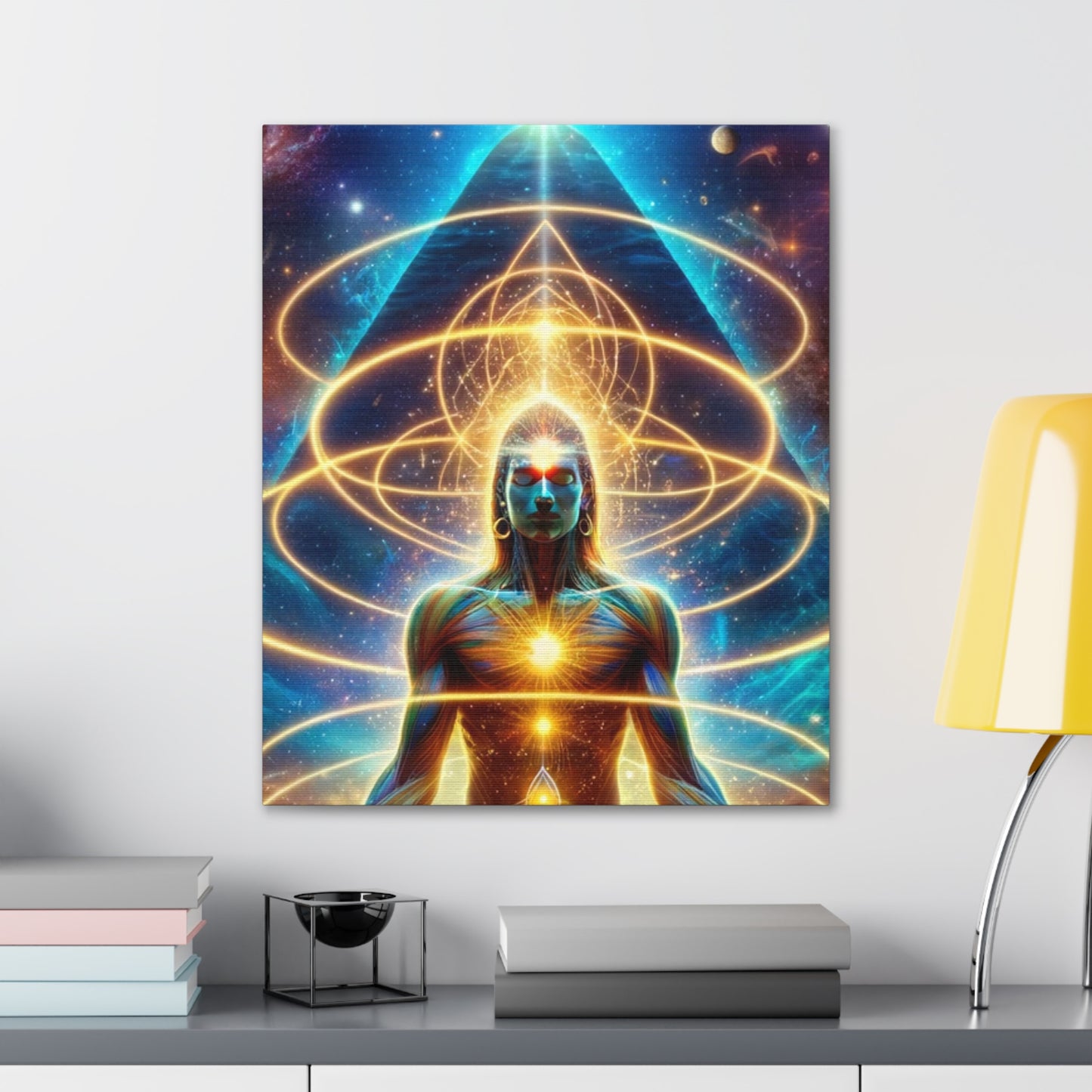 Quantum Entanglement Art Canvas Ed. 14