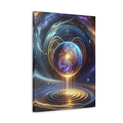 Sacred Geometry Art Canvas Ed. 61