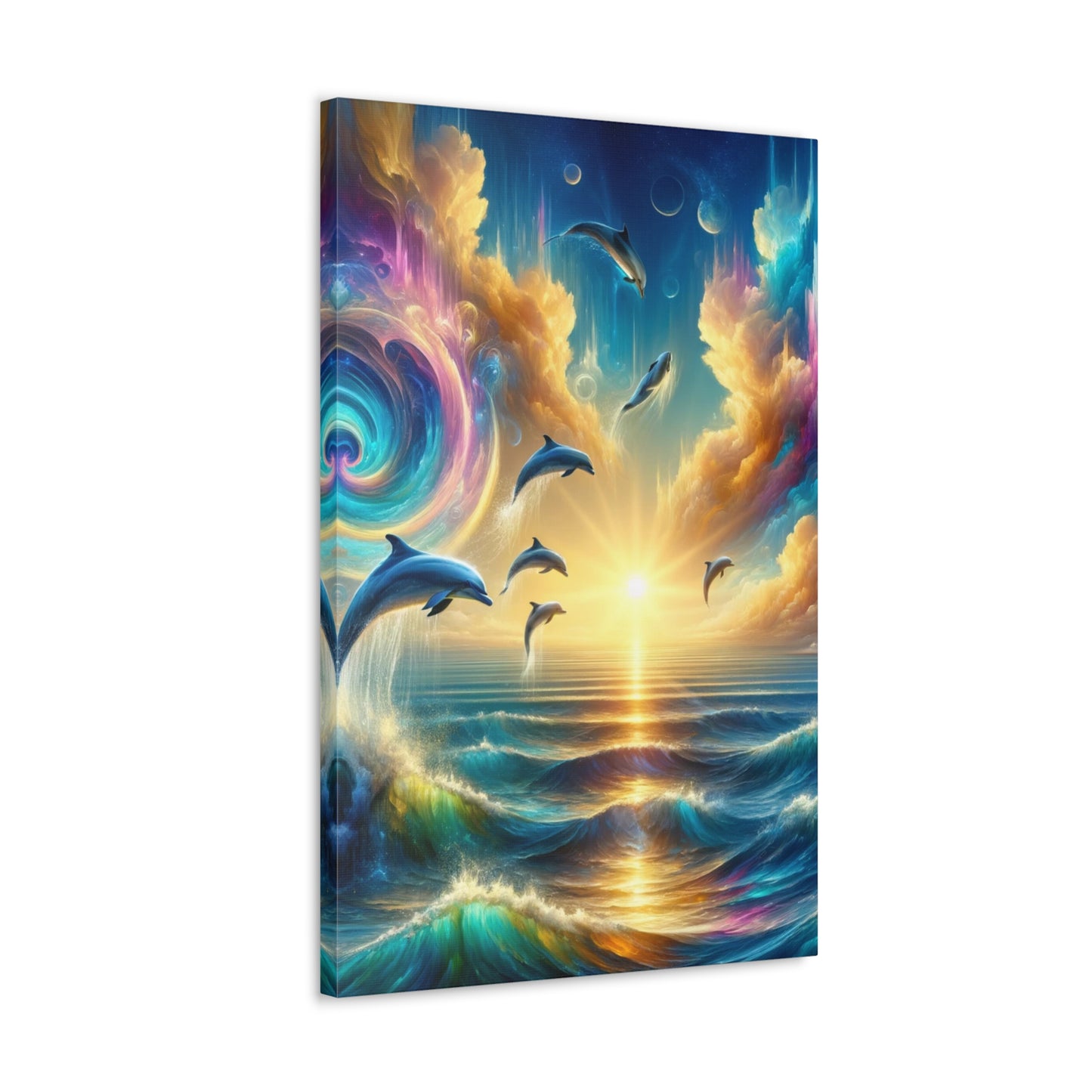 Serene Ocean Art Canvas Ed. 7