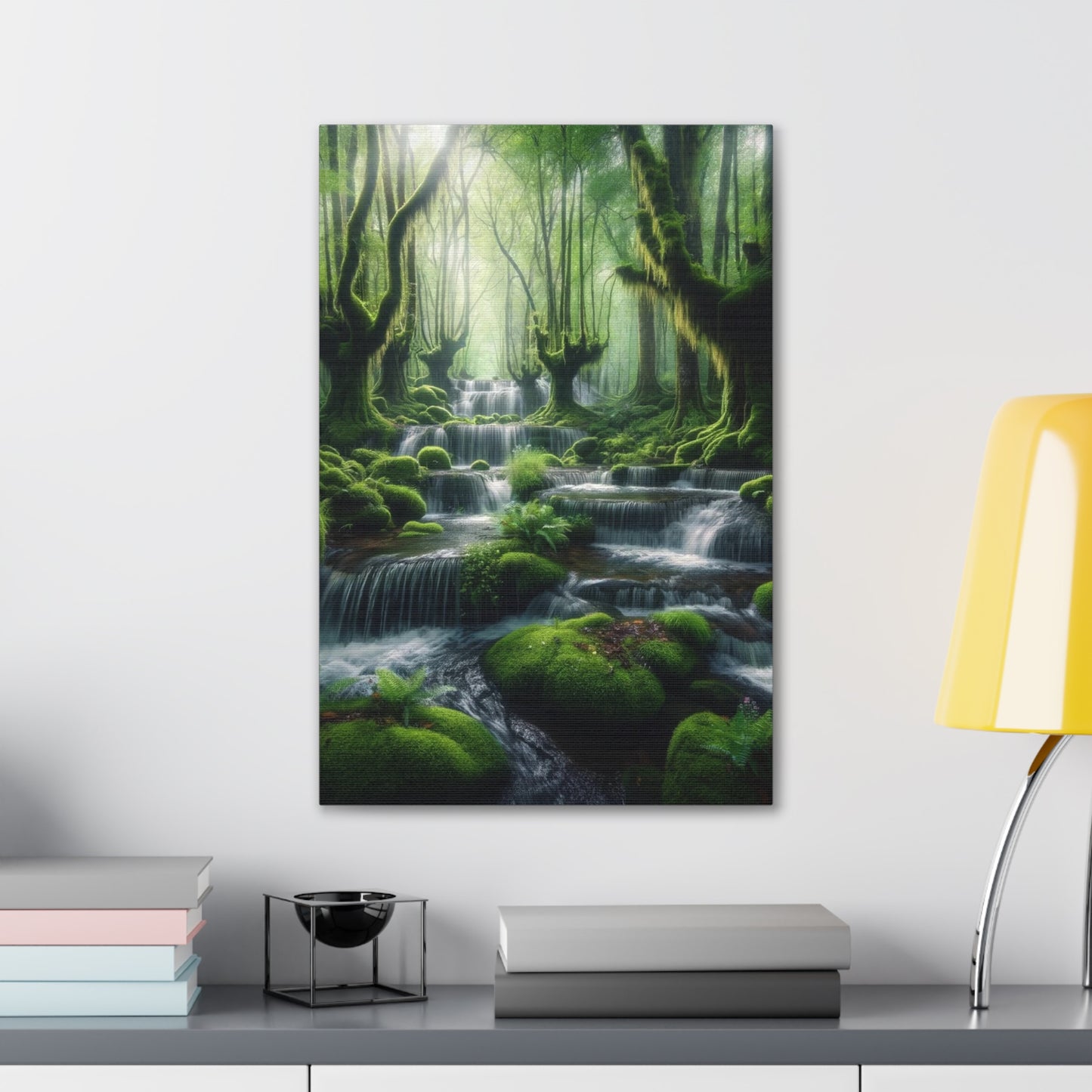 Majestic Waterfalls Art Canvas Ed. 1