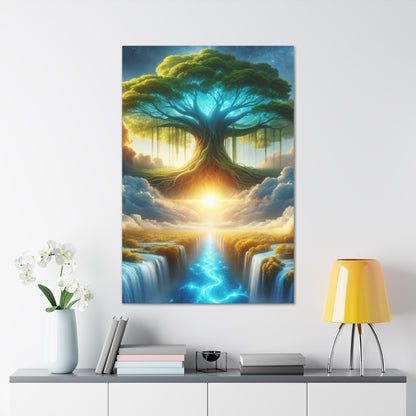 Trees of Light Art Canvas Ed. 24