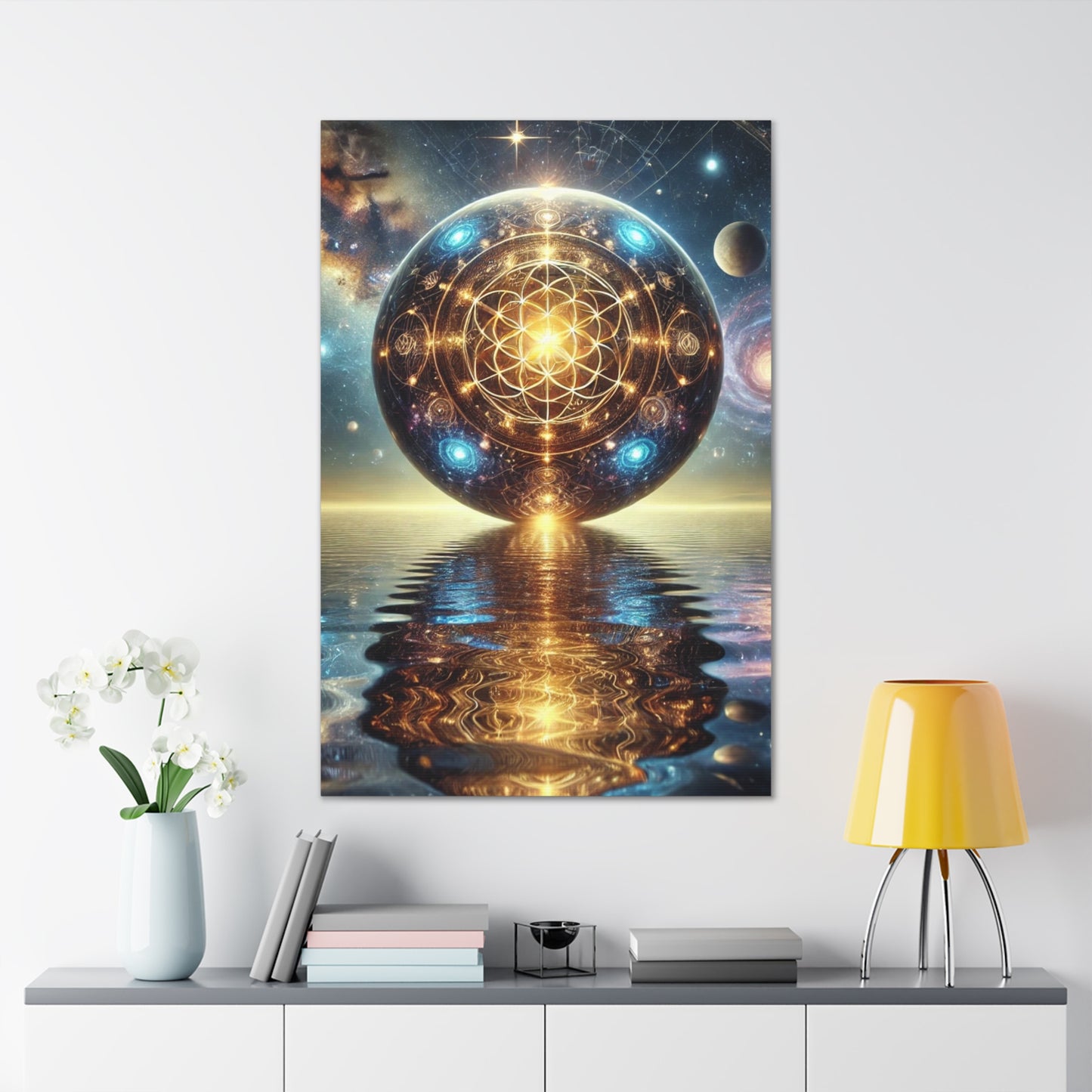 Sacred Geometry Art Canvas Ed. 50