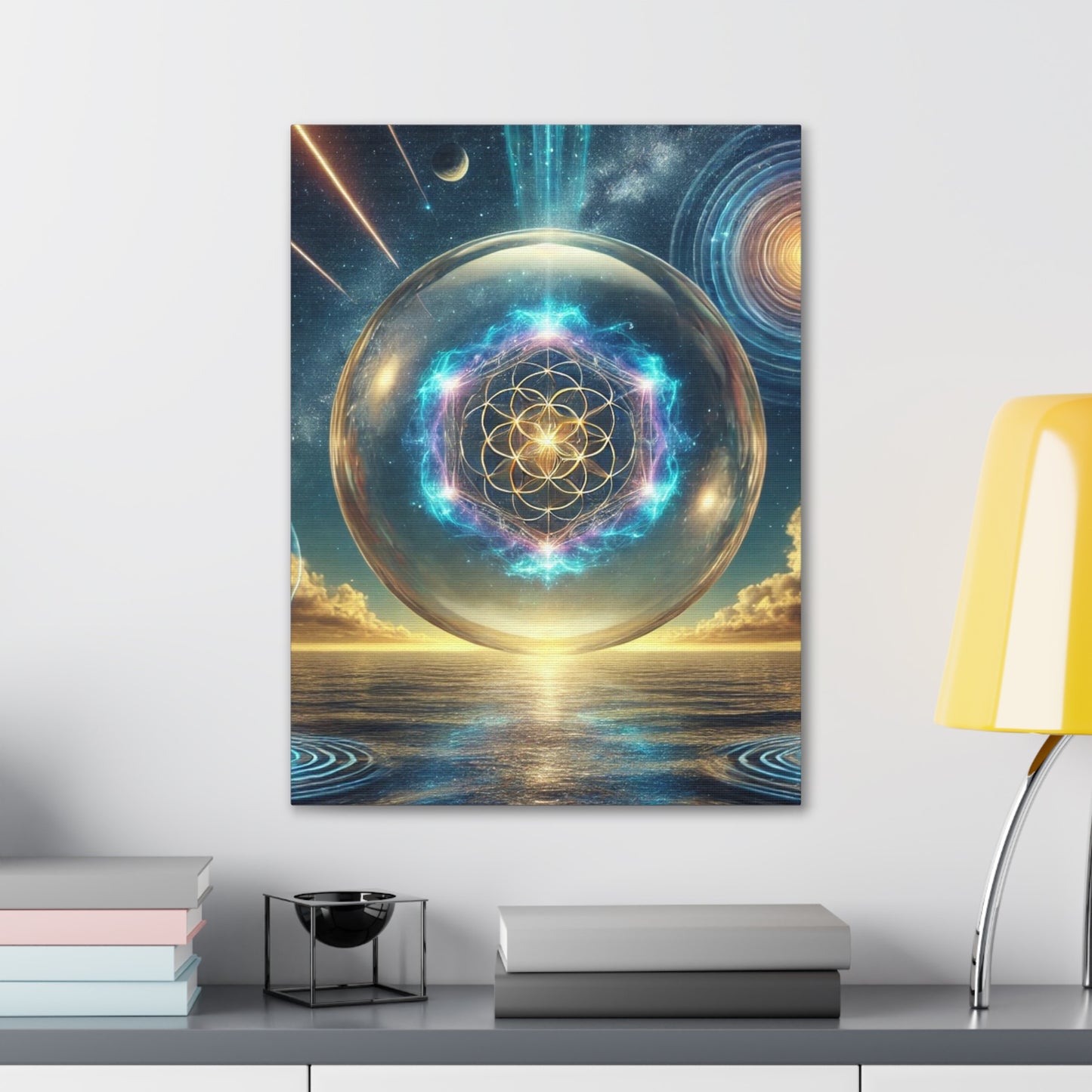 Sacred Geometry Art Canvas Ed. 18