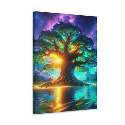 Trees of Light Art Canvas Ed. 14