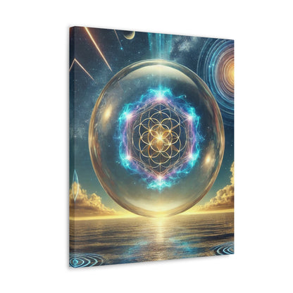 Sacred Geometry Art Canvas Ed. 18