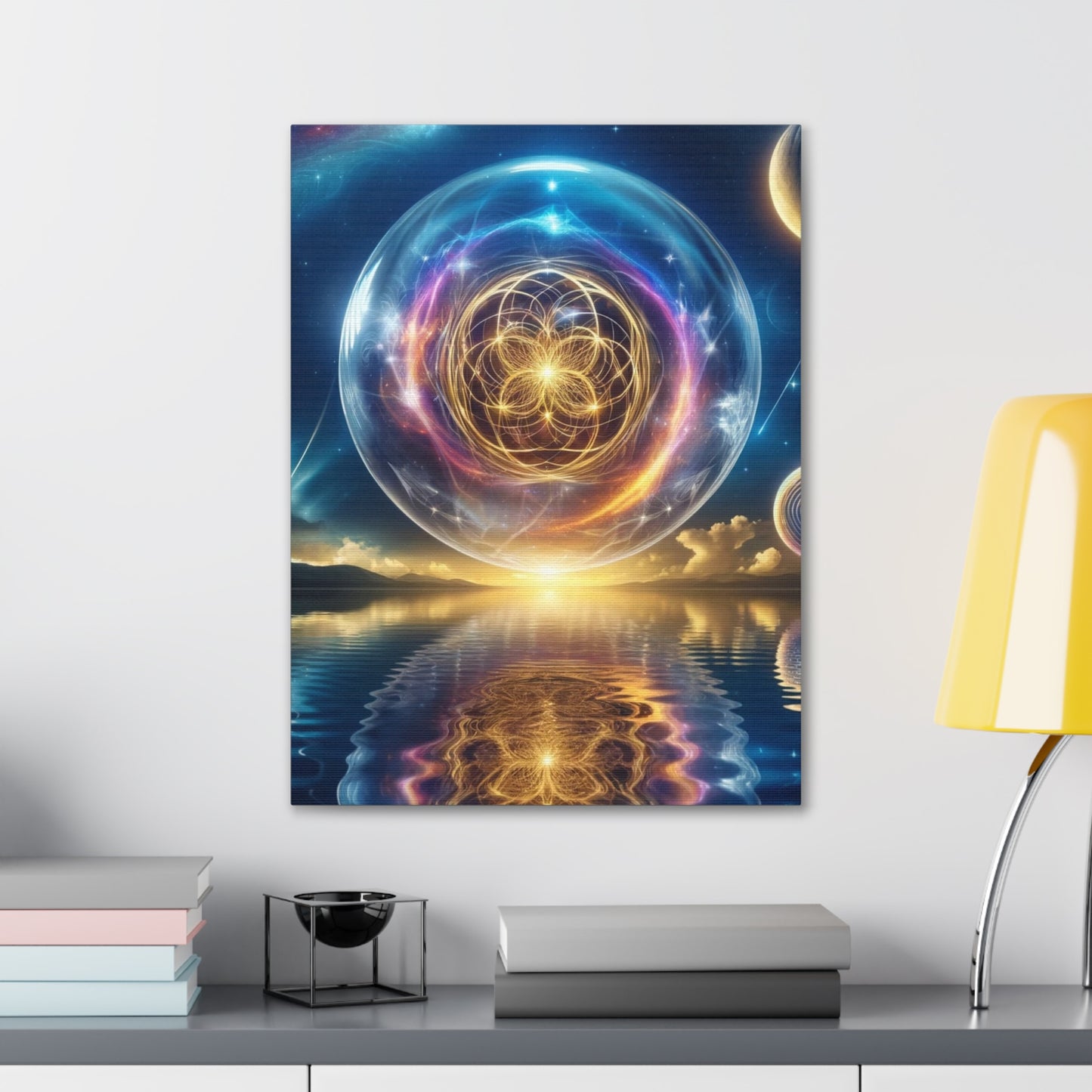 Sacred Geometry Art Canvas Ed. 15