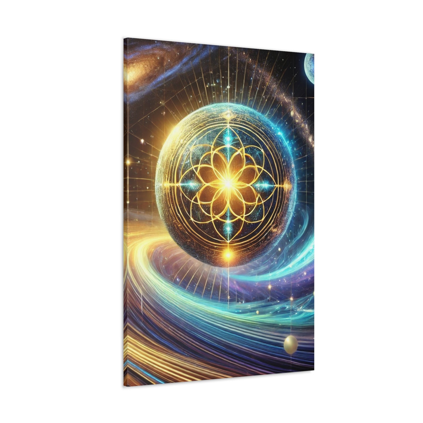 Sacred Geometry Art Canvas Ed. 55