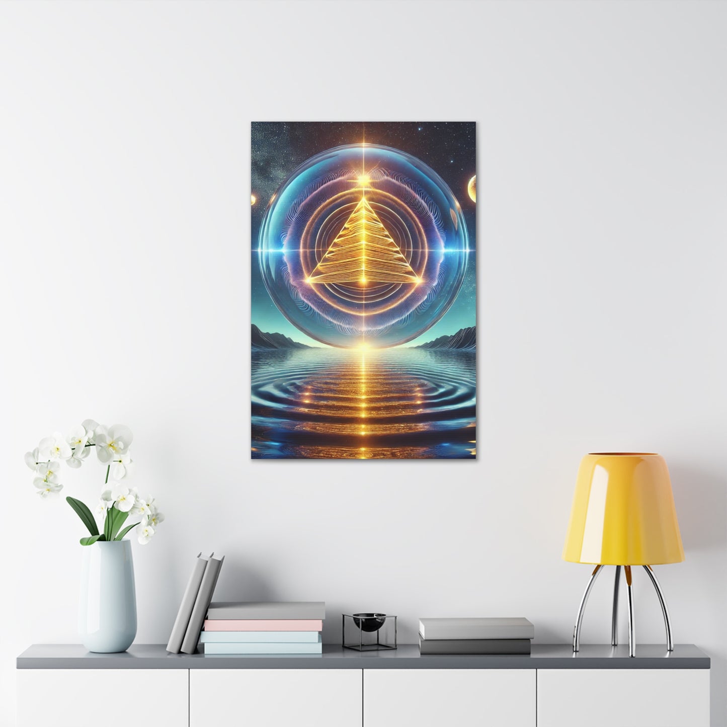 Sacred Geometry Art Canvas Ed. 40