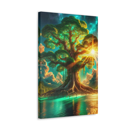 Trees of Light Art Canvas Ed. 12