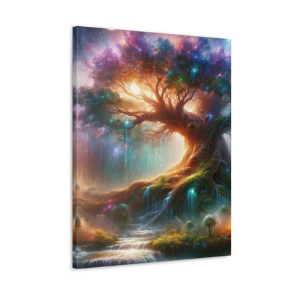 Trees of Light Art Canvas Ed. 2