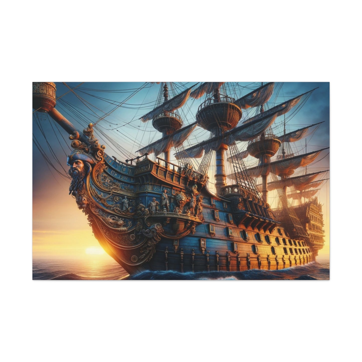 Voyage & Conquest Art Canvas Ed. 21