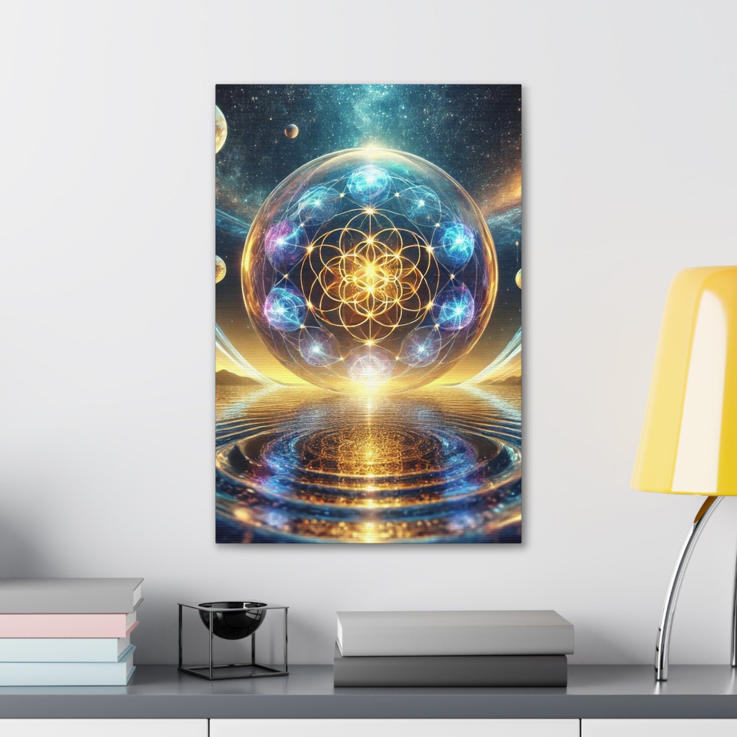 Sacred Geometry Art Canvas Ed. 12