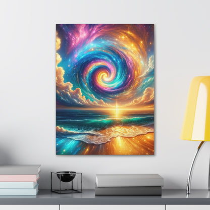 Serene Ocean Art Canvas Ed. 16