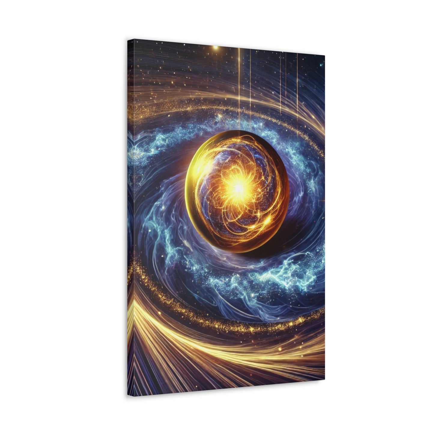 Energetic Orbs Art Canvas Ed. 10