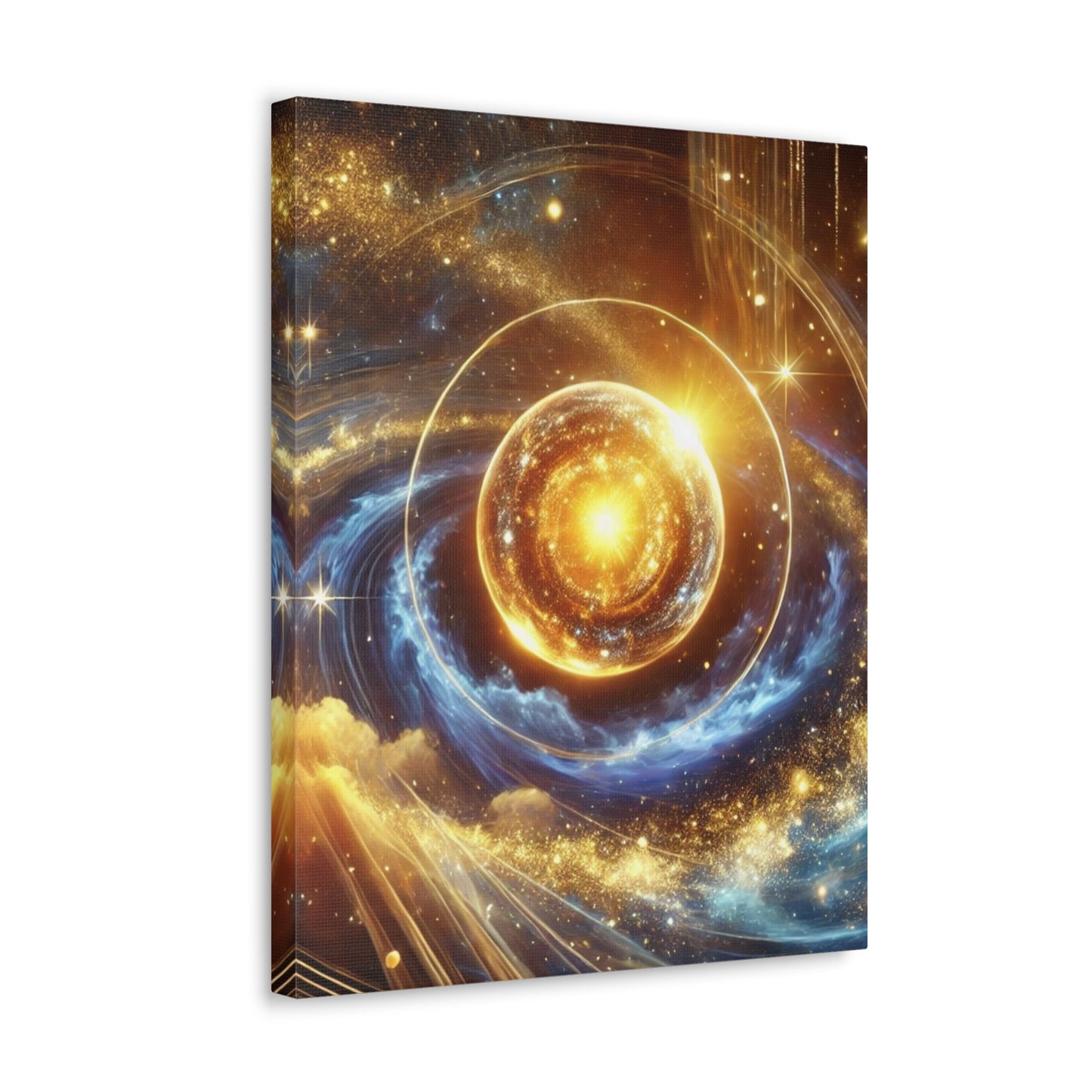 Energetic Orbs Art Canvas Ed. 16