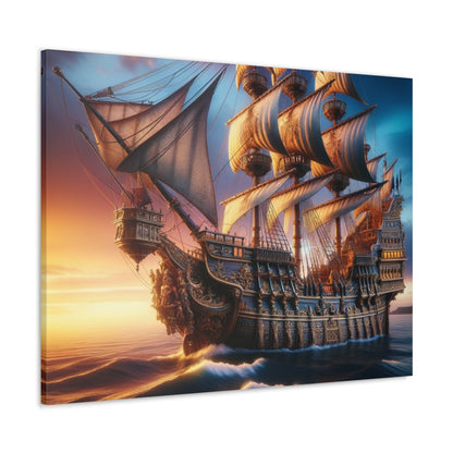 Voyage & Conquest Art Canvas Ed. 22