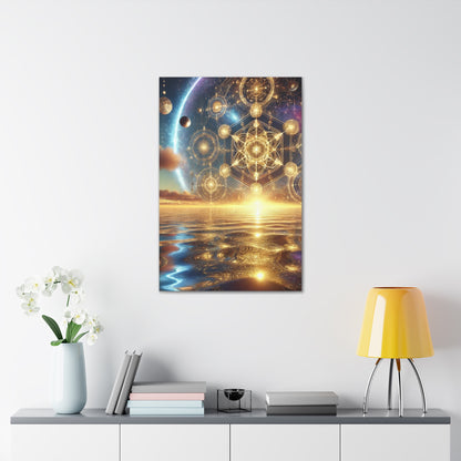 Sacred Geometry Art Canvas Ed. 94