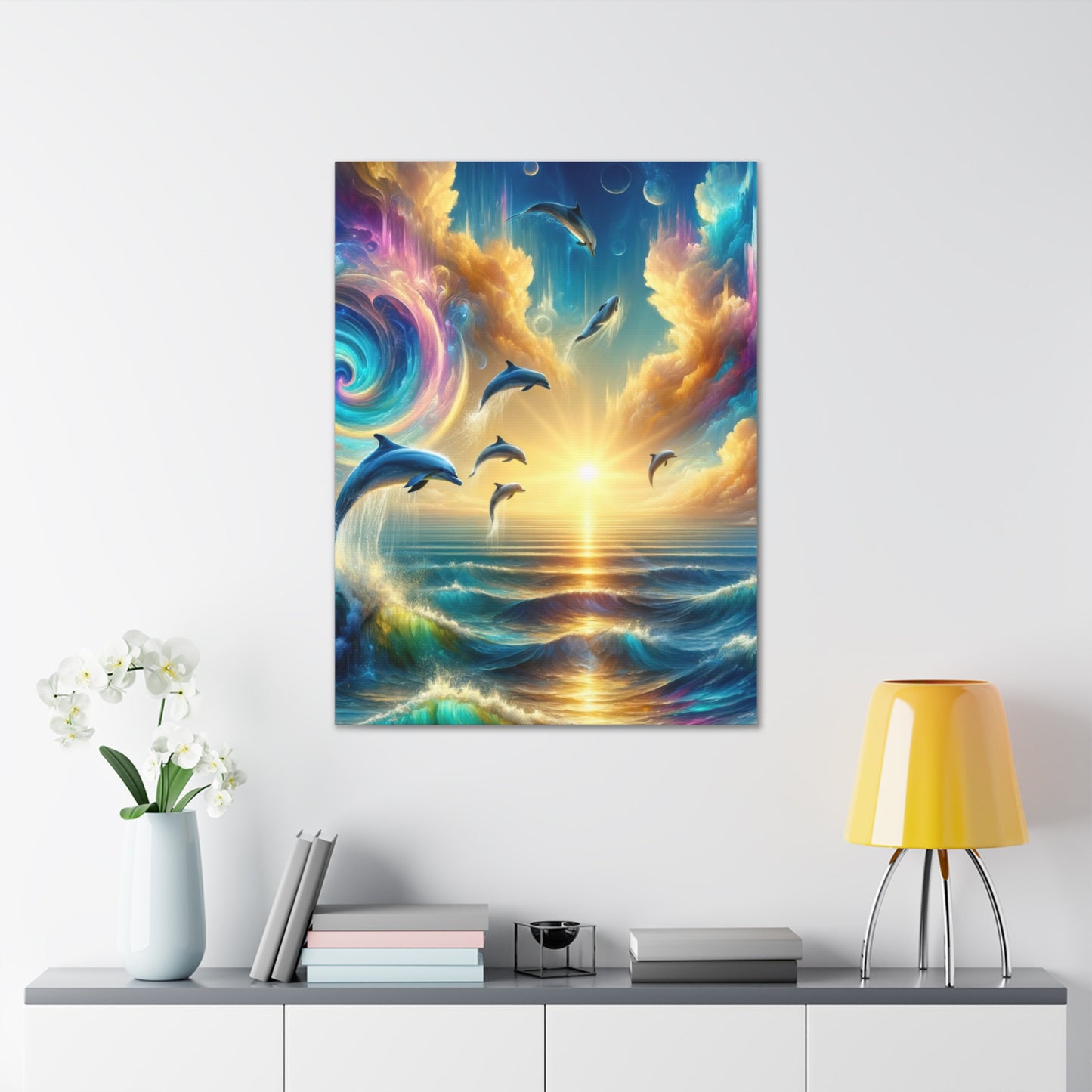 Serene Ocean Art Canvas Ed. 7