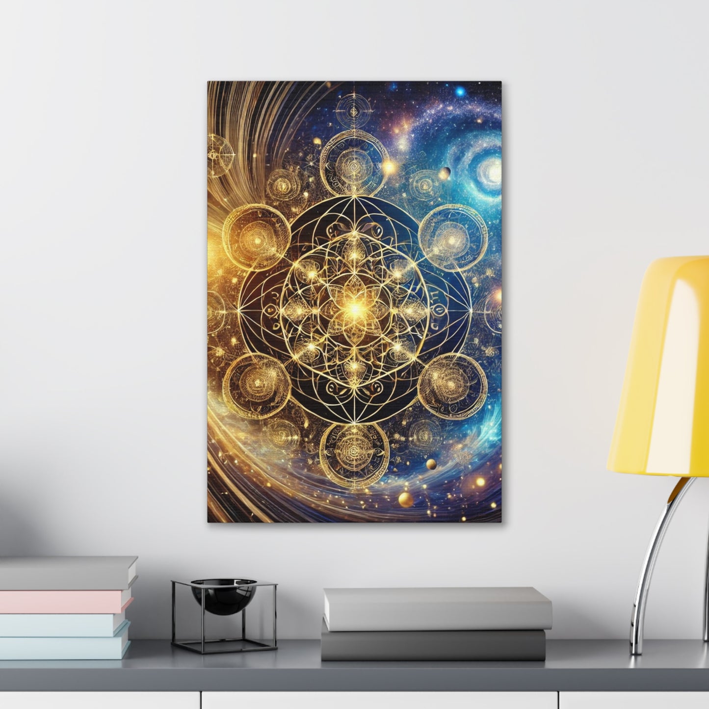 Sacred Geometry Art Canvas Ed. 67