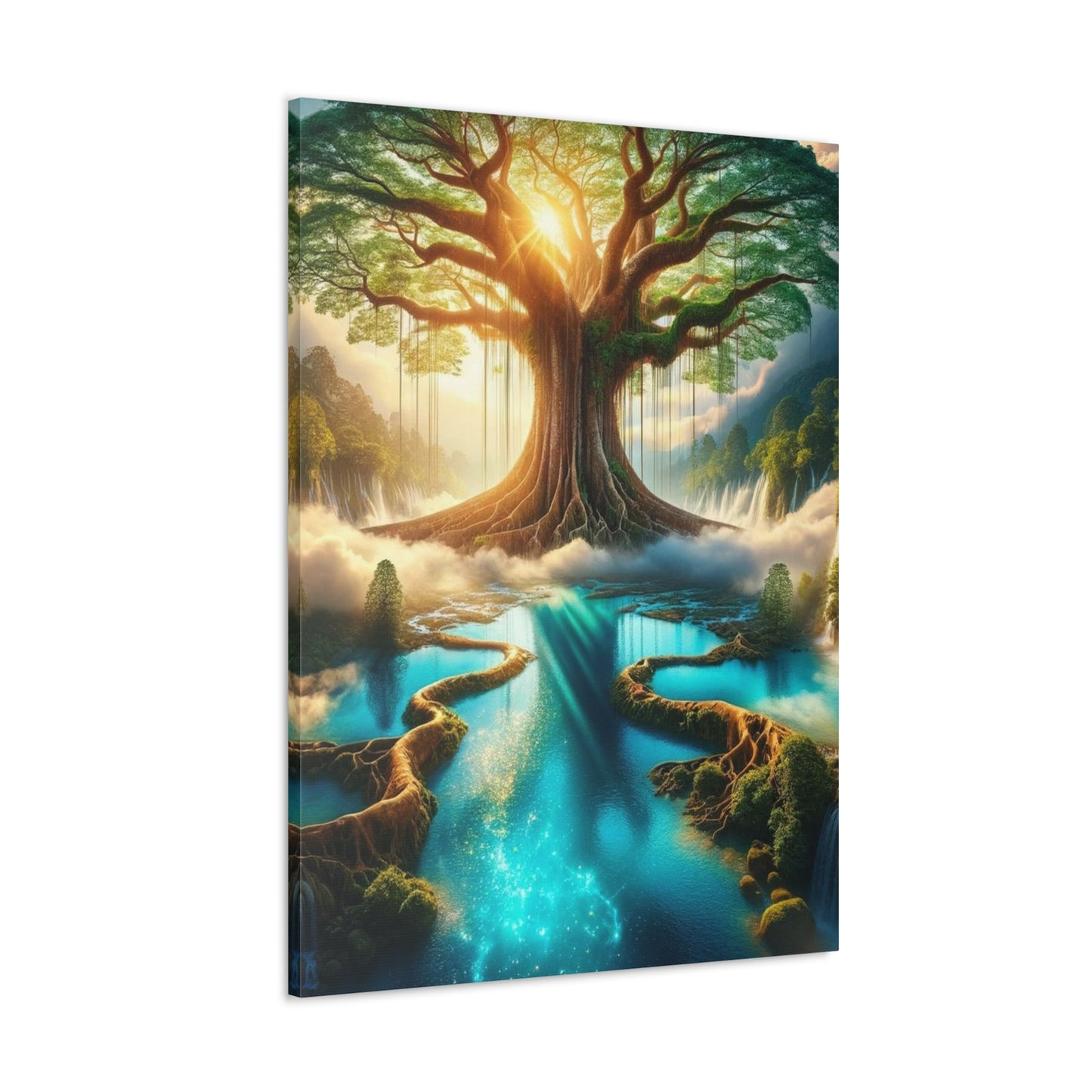 Trees of Light Art Canvas Ed. 11