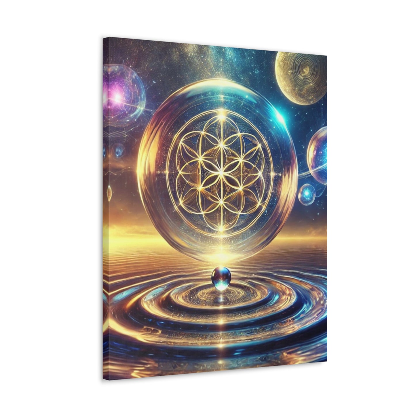 Sacred Geometry Art Canvas Ed. 23