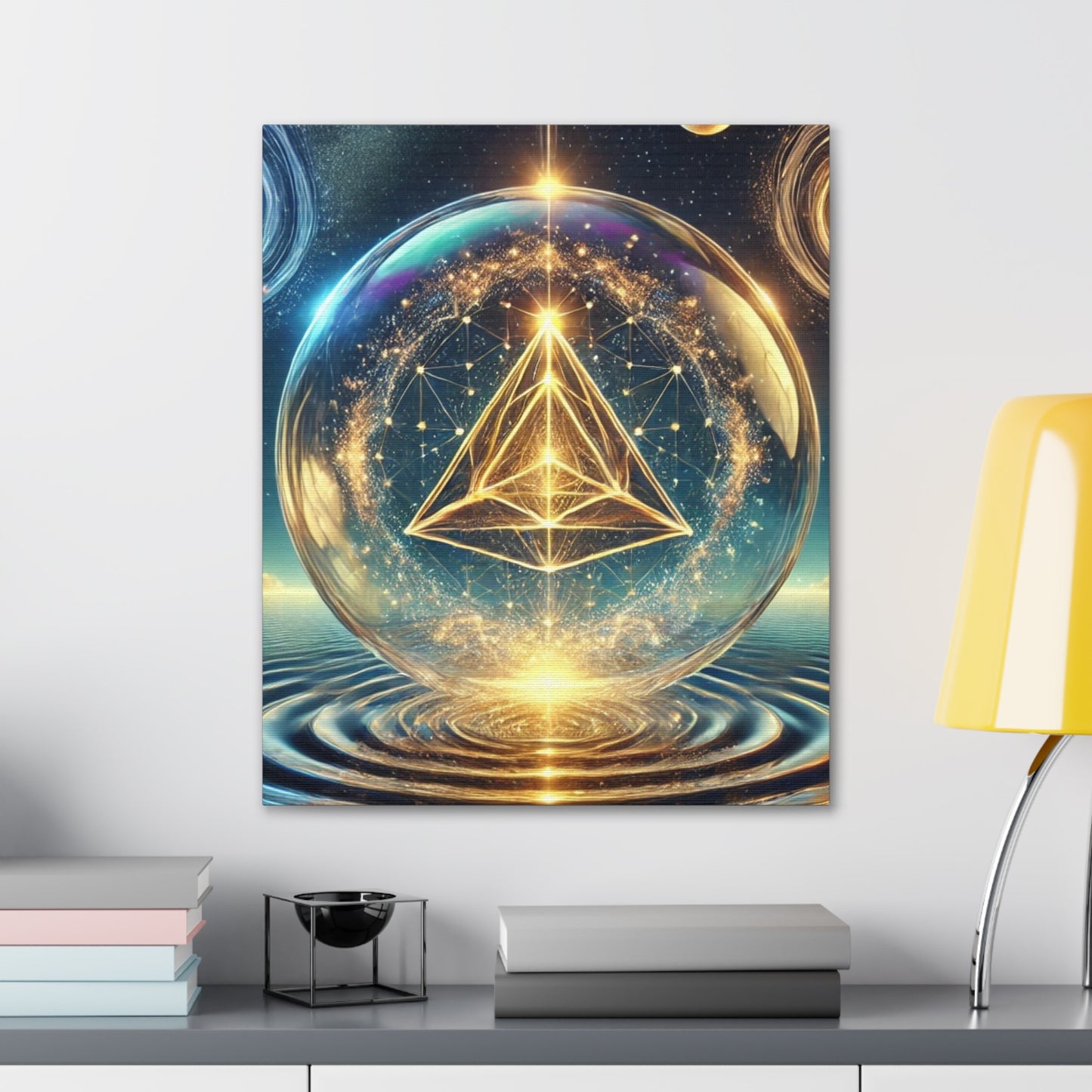 Sacred Geometry Art Canvas Ed. 34