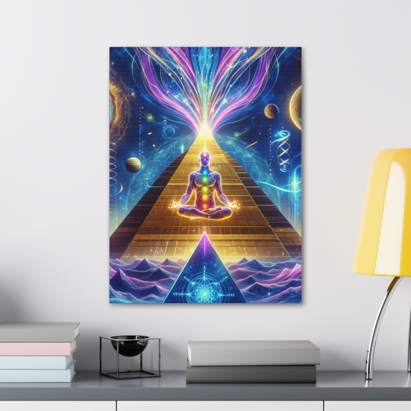 Quantum Entanglement Art Canvas Ed. 1