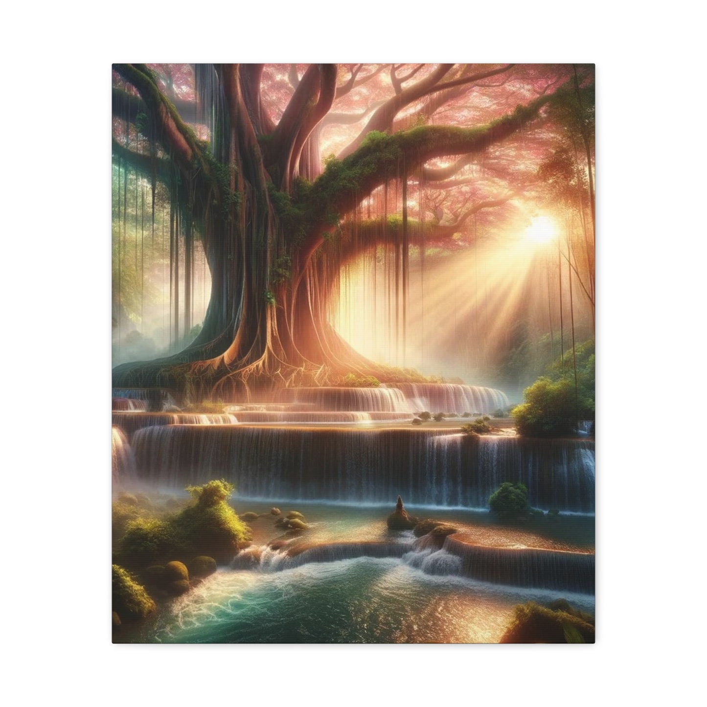 Trees of Light Art Canvas Ed. 23