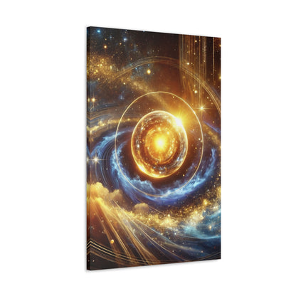 Energetic Orbs Art Canvas Ed. 16