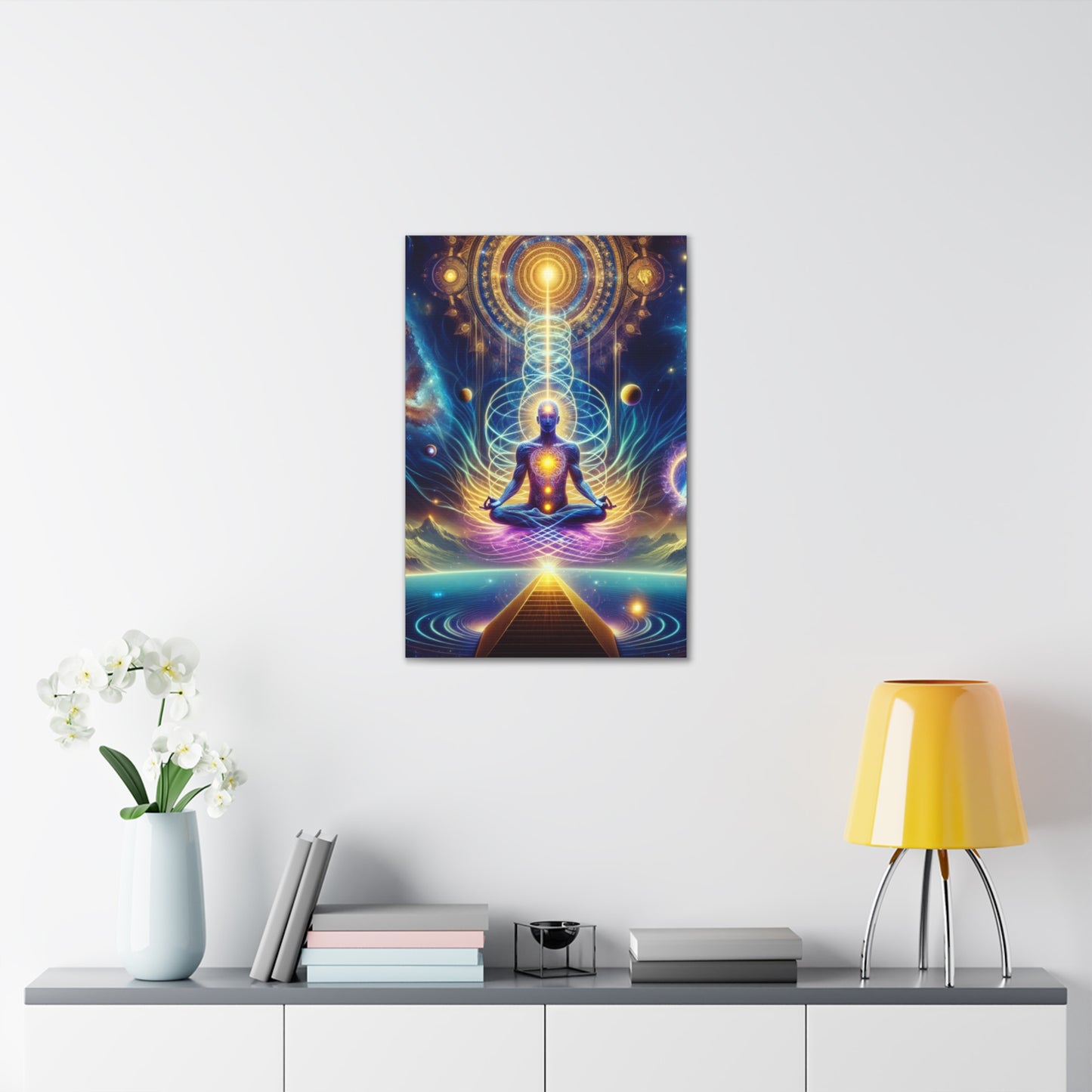 Quantum Entanglement Art Canvas Ed. 25