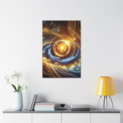 Energetic Orbs Art Canvas Ed. 16